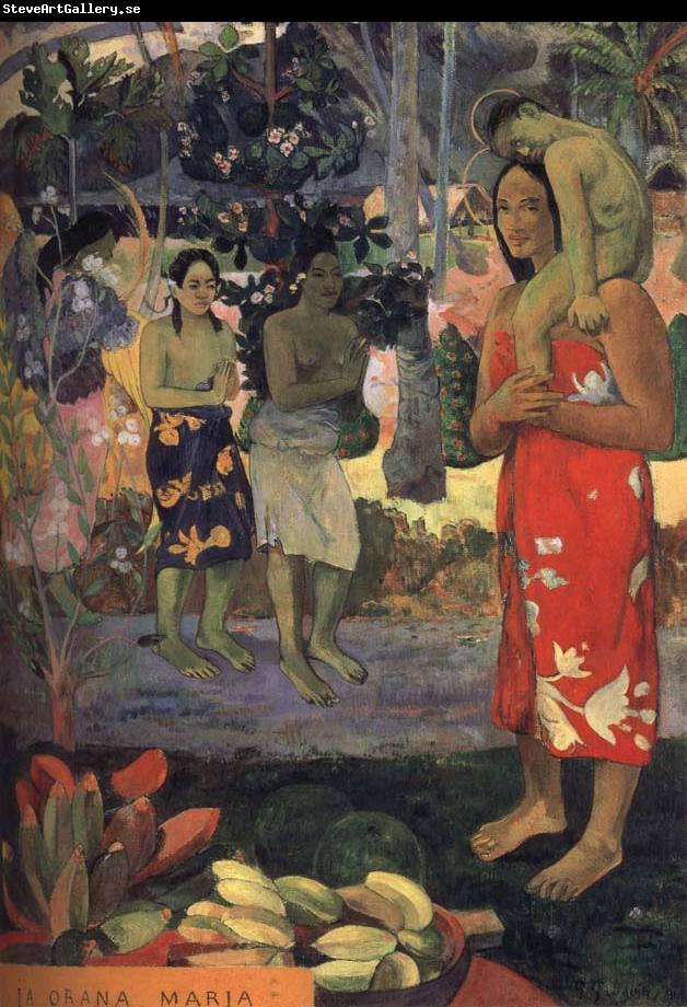 Paul Gauguin Maria visits